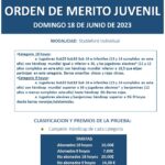 JUNIO 2023 ORDEN DE MERITO